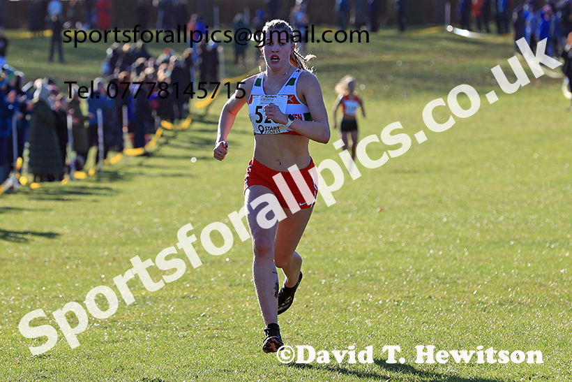 Womens under-17s 2025 Northern Cross Country Champs, Tatton Park, Knutsford, Cheshire. Photo: David T. Hewitson/Sports for All Pics